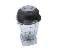 Blender cup, Récipient de remplacement for mélangeur, pichet scellé transparent en caoutchouc ABS de 48oz avec lame et couvercle en acier inoxydable,parts