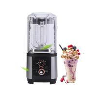 Blender de comptoir professionnel, blender commercial 2200W avec jarre de 2L, auto-nettoyant, vitesse variable et broyage rapide de glace pour smoothies et milkshakes