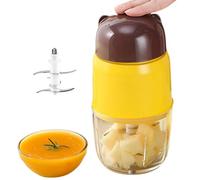 Blender De Purée Alimentaire - Mini Robot Alimentaire Automatique, Fabricant D'aliments Pour Bébé | Légumes Et Viande Facile À Cuisiner Avec Un Hachoir Amovible Mignon De Conception