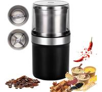 Blender D'épices électriques à 200w, Broyage De Café électrique, Broyage Stéréo à 360 °, Faible Bruit, Cuisine, Grains De Café, épices, Herbes, Noix, Céréales, Graines Et Plus