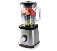 DOMO DO1133BL Blender acier inoxydable - bol en verre - 1,5 L - 1000 W