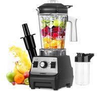 Blender électrique 1,8?L 1800?W - Smoothies, Jus, Glaçons, Noir