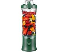 Blender électrique Smoothie 0,6L 240W avec USB-C rechargeable vert AQ0830 VENDOS85