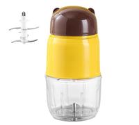Blender en purée de nourriture - Rentoir alimentaire pour bébé, petits aliments Chopper | 7.87x3.94x3,94 pouces Portable Automatic Foods Mixeur, fabricant de voyages, processeur de cuisine détachable,