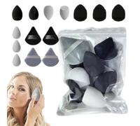 Blender Éponges de beauté Ensemble d'éponges mélangeur de maquillage - Éponge pour fond de teint | Blender Powder Puff Outils de maquillage pour mélanger le fond de teint, crème, po