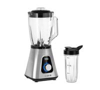 Blender et mélangeur électriques de 1300W Inox 1500 ml + 600 ml Bidon