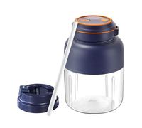 Blender Gobelet Portable - Mixeur Gobelet Électrique Réglable 1,3 L | Blender Shaker Portable,Pour Shakes Jus Café Boissons Alimentation Voyage Cuisine Extérieur Plage Pique-Nique Camping Maison