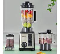 Blender haute vitesse - 2000 W bol de 3 L 19 999 tr/min livré avec 3 gobelets mélangeurs multifonctionnel