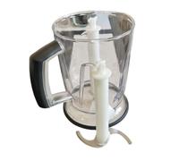 blender jar replacemen, Gobelet mélangeur + 2 couteaux, compatible avec les mixeurs Braun MQ7045 MQ9087 MQ7025 MQ7035 MQ9005 MQ9027 MQ9037 MQ9045 MQ9087X MQ9097