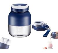 Blender Mini,500ml USB Rechargeable Mini Juicer Cup - Directly Squeezed,Wireless Portable Smoothie Maker,No Filter Required, One Cup with Double Lid, for Home, Office and Travel
