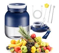 Blender Mini Japan, 500 ml, mini mélangeur électrique portable sans fil, directement pressé, pas de filtre nécessaire, rechargeable par USB C, autonettoyant pour la maison, le bureau, les voyages (1