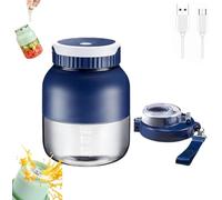 Blender Mini Japan, directement pressé, mixeur manuel de 500 ml, pas de filtre nécessaire, mini mélangeur électrique portable sans fil, rechargeable par USB-C, passe au lave-vaisselle, pour la maison
