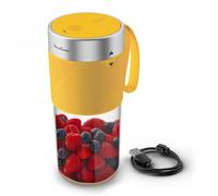 Moulinex Lightmix LM1C0210 blender 0,3 L Mixeur portable Acier inoxydable, Transparent, Jaune