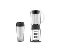 Moulinex LM17GD10 blender 0,7 L Mélangeur de table 400 W Acier inoxydable