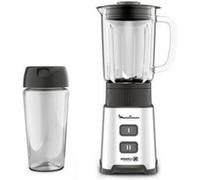 Moulinex LM17GD10 blender 0,7 L Mélangeur de table 400 W Acier inoxydable