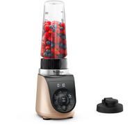 Moulinex Blend Up LM190AF0 blender 0,85 L Mélangeur de table 1000 W Noir, Or