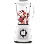 Blender - MOULINEX - BlenderForce Glass - 1,75 L - 800W - Blanc - LM430110