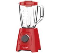 Moulinex LM420510 blender 2 L Mélangeur de table 550 W Rouge, Transparent