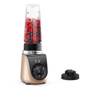 Moulinex Blend Up LM190AF0 blender 0,85 L Mélangeur de table 1000 W Noir, Or