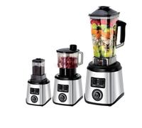Blender multifonction 9500W Mixeur 2.5L avec bols de 1.5L et 0.5L Haute puissance avec 8 lames inox pour smoothies milk-shakes