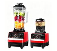 Blender multifonction professionnel Blender Mixeur 2 En 1 2000 W Avec récipient mélangeur de 2 L Sans BPA Pour mixer hacher et