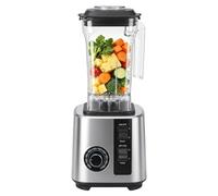 Blender Multifonction & Robot de Cuisine, Mixeur Haute Performance 2L avec Broyeur à Glace, Moteur en Cuivre, pour Smoothies, Shakes, Boissons Glacées, Sauces et Légumes (Gris)