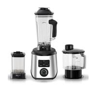 Blender Multifonctionnel - PRUMYA - 3 en 1 - Vitesse Réglable - 9500W - Capacité 3L