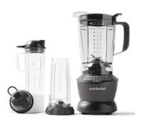 Blender NUTRIBULLET NBF500DG 1200 Watt Pichet 1.65L 2 tasses et 2 couvercles de voya Noir G
