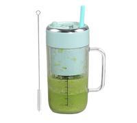 Blender Personnel - Appareil de Mixage 400ml avec Paille - Mixeur Portable Électrique pour Smoothies | Mixeur Électrique pour Maison Voyage Bureau Cuisine Lait Fruits Légumes Yaourt