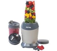 Blender Petra PT2002V4SILVERVDEEU7 1000W 220V 800ml 2 Gobelets et Couvercles Sans BPA Argent Argent G