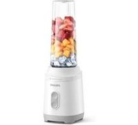 Blender mixeur - PHILIPS - HR2670/01 - Série 3000 - Blanc - Gourde Blend & Go 0 6L - 350W