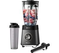 Blender - PHILIPS HR3041/00 - Bol 2 L - gourde incluse - lames amovibles - Gris