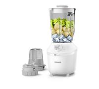 Blender mixeur - PHILIPS - HR2291/20 - Série 3000 avec hachoir - 600W - 2L - Blanc