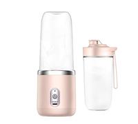 Blender Portable 400ml Smoothie Blender pour Salade Vinaigrette Milkshake Outdoor Rose