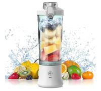 Blender Portable 600ml shakes et smoothies Mini mixeur rechargeable avec couvercle de voyage pour la maison/cuisine