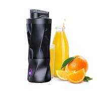 Blender Portable 700ml,USB-C Rechargeable Mini Machine à jus,360W,Sans BPA,Blender à Smoothies Portable,pour Smoothies,Shakes,Mixe Fruits et Glaçons (Noir)