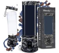 Blender portable BlendyGo3, Mixeur portable, Smoothie Maker rechargeable USB, Mixeur Smoothie puissant sans fil, Mini Blender pour smoothies et jus, sans BPA (Camouflage)