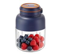 Blender Portable De Jus,1300 Ml Appareil Compact Léger Sans Fil Rechargeable - Machine À Jus Sans Fil,Pour Voyage Camping Randonnée Extérieur Gym Intérieur Cuisine Maison Foyer Aliments Et