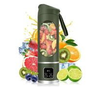 Blender portable électrique personnel USB, 500 ml, milkshakes et smoothies, petit blender, mixeur compact,Violet,vert