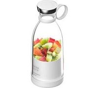 Blender Portable électrique Smoothie de 0,35L Rechargeable USB + couvercle blanc AQ0857 VENDOS85 Blanc G