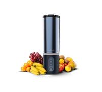 Cecotec Mixeur individuel Power Titanium Shake2Go Dark Steel — 180W, 600 ml sans BPA, USB‑C