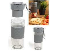 Blender portable - LIVOO - 300 ml - 4 lames en acier inoxydable - Batterie 1400 mAh - Gris