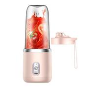 Blender portable - Machine de jus rechargeable pour la préparation des shakes personnels avec composant moteur à grande vitesse, charge USB sans fil, idéal pour le support nutritionnel