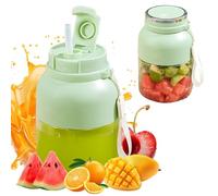 Blender Portable, Mixeur Portable Électrique Avec Lames, Mini Mélangeur pour Smoothies, Presse Agrumes Manuel, Rechargeable par USB Juicer Machine pour Cuisine, Salle de Sport, Bureau (1pc)