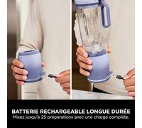 Blender portable NINJA Blast Max - BC251EULD - bol 530 ml - autonomie 2h - sans fil - sans BPA - lavande