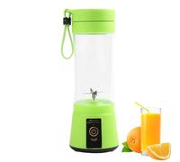 Blender Portable, Petit Blender Electrique - Mixeur à Fruits Multifonction de 400 ml avec 6 Lames - Mélangeur de Cuisine avec Lames en Acier Inoxydable pour Camping, Pique-nique, Maison, Travail