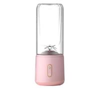 Blender portable sans fil, mixeur électrique multifonction, mini extracteur de jus, gobelet rechargeable, rose