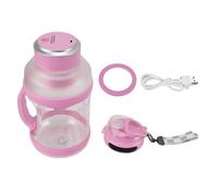 Blender Portable Sport 2L, Mixeur Smoothies Puissant 18000rpm, Batterie 4000mAh, Couteaux 6 Lames - Recharge USB Type C, Facile à Transporter pour Voyages et Fitness (Violette claire)