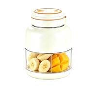 Blender pour smoothies 800 ml USB rechargeable avec balance et anti-goutte | Presse-agrumes électrique portable pour glace, fruits, légumes, maison, gym, voyage, camping, pique-nique et aventure