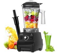 Blender Professionnel 1600W OUTUOTWQ Blender Smoothie Mixeur Puissant Multifonction 1.8L 6 Lames Plus de 10 Vitesses + Pulse